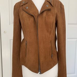 NWT Faux Suede Jacket